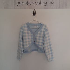 Shein kids plaid cardigan